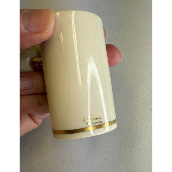 Vintage Coriander The Lenox Spice Garden 1992 Fine Porcelain Spice Jar - Picture 8 of 9